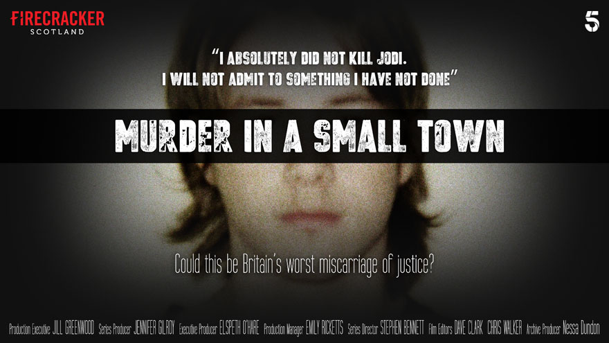 Murder in a Small Town banner